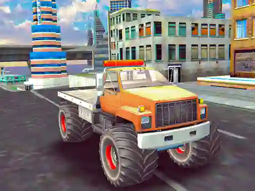 Spel Monster Truck Stunts Free Jeep Racing aanlyn