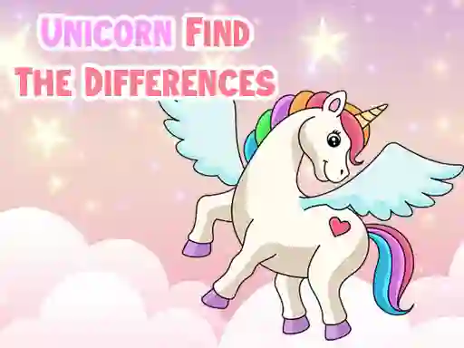 Spel Unicorn Find The Differences aanlyn