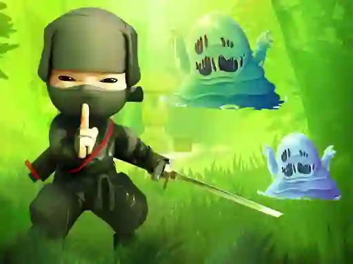 Spel Ninja vs Slime aanlyn