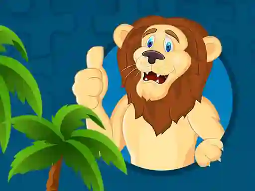 Spel Strong Lions Jigsaw aanlyn