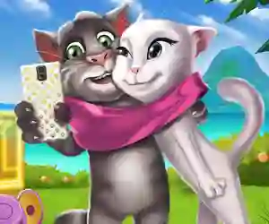 Spel Kittens Selfie Time aanlyn