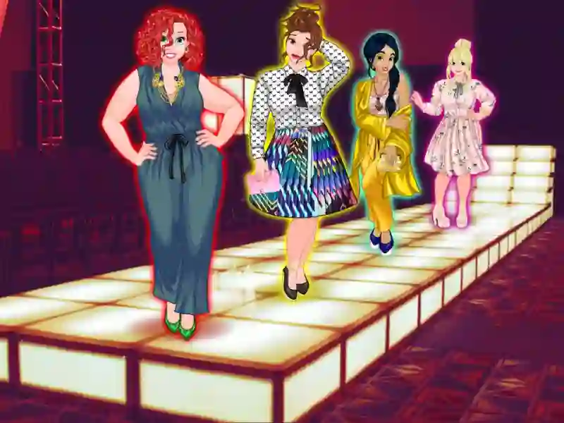 Spel Princesses Runway Plus aanlyn