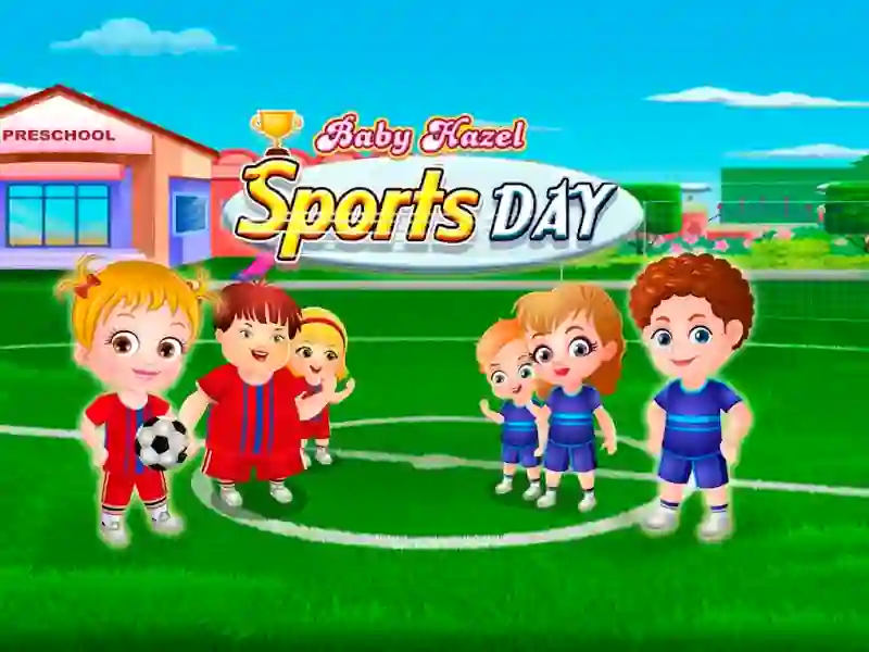 Spel Baby Hazel. Sports day aanlyn