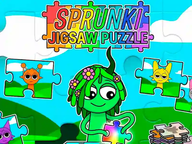 Spel Sprunki Jigsaw Puzzle aanlyn