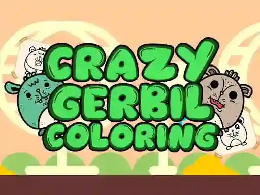 Spel Crazy Gerbil Coloring aanlyn