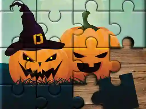 Spel Halloween Puzzle aanlyn
