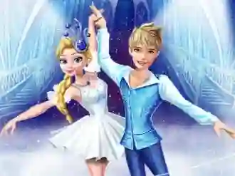 Spel Elsa and Jack Ice Ballet Show aanlyn