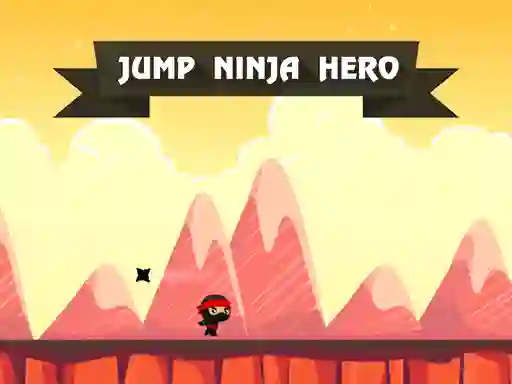 Spel Jump Ninja Hero aanlyn