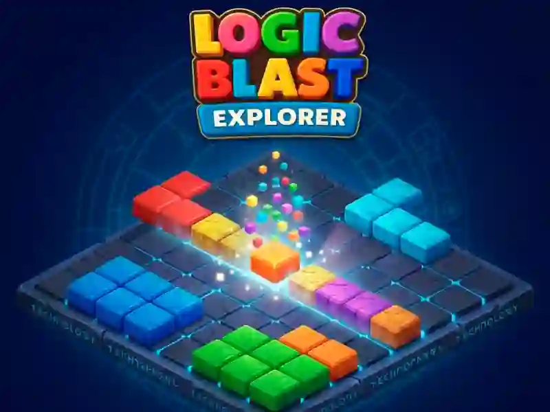 Spel Logic Blast Explorer aanlyn