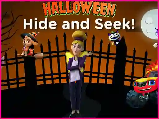 Spel Halloween Hide & Seek aanlyn