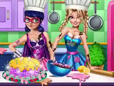 Spel SuperHero Cooking Contest aanlyn