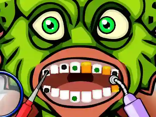 Spel Halloween Dentist aanlyn