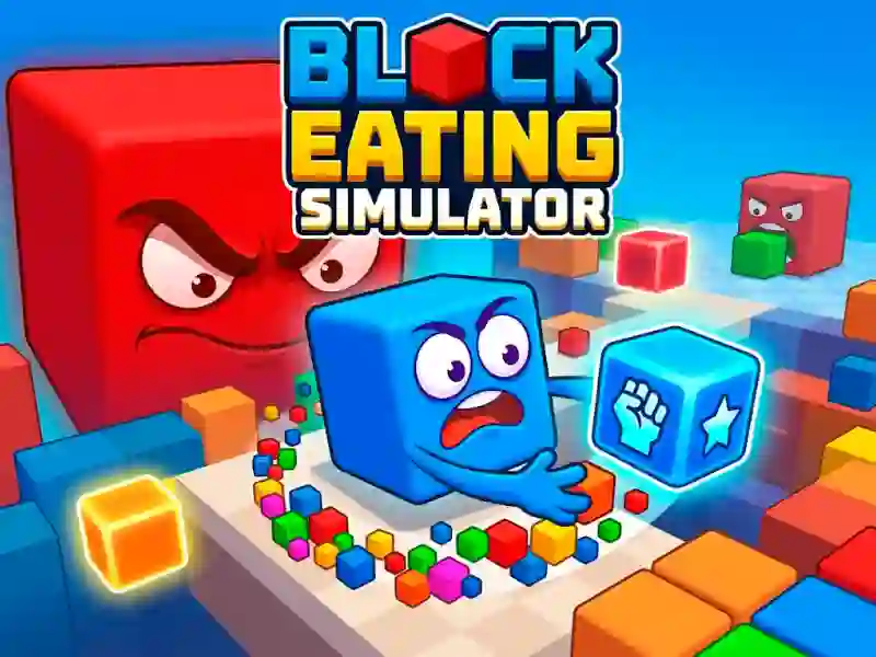 Spel Block Eating Simulator aanlyn