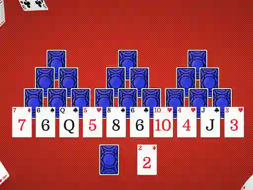 Spel Tripeaks Solitaire aanlyn
