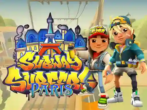 Spel Subway Surfers Paris aanlyn