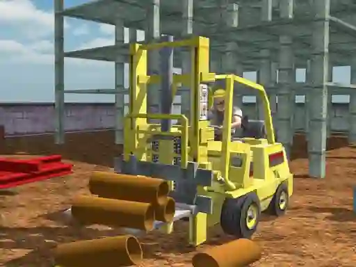 Spel Forklift Drive Simulator aanlyn
