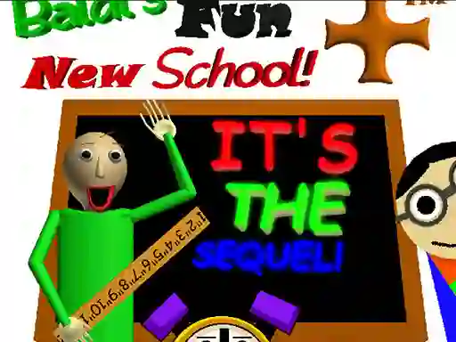Spel Baldi's Fun New School Remastered aanlyn