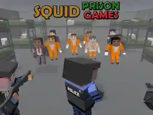 Spel Squid Prison Games aanlyn