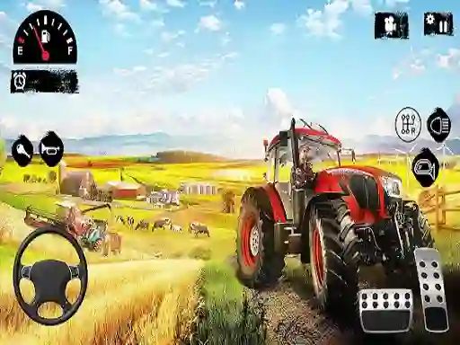 Spel Offroad Tractor Farmer Simulator 2022: Cargo Drive aanlyn