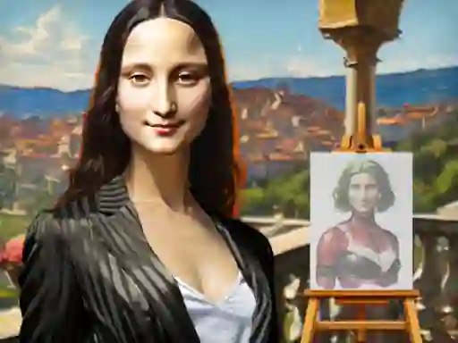 Spel Mona Lisa Fashion Experiments aanlyn