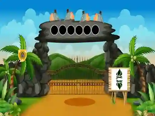 Spel Rocky Village Escape aanlyn
