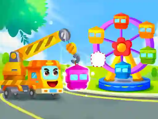 Spel Little Panda Truck Team aanlyn