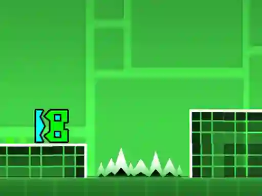 Spel Geometry Dash Jump aanlyn