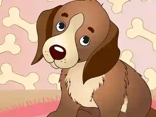 Spel Puppy Match3 aanlyn