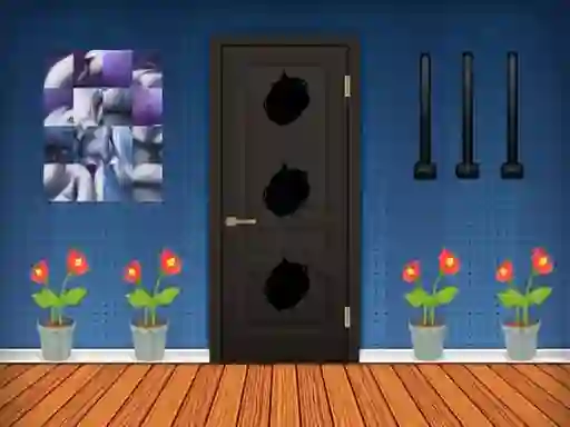 Spel Metal House Escape aanlyn