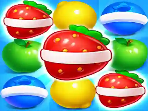 Spel Fruits Link Match3 aanlyn