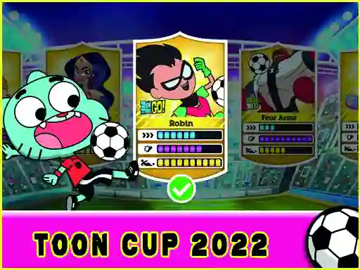 Spel Gumball Penalty kick aanlyn