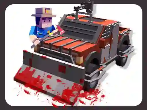 Spel Endless Zombie Road aanlyn