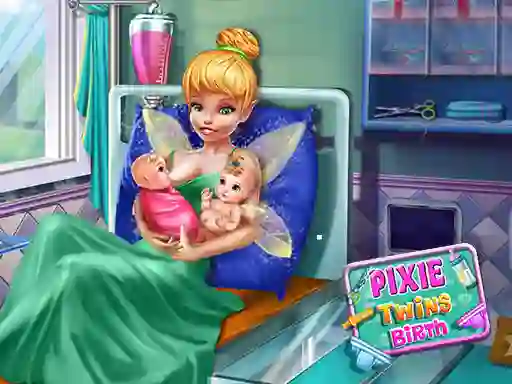 Spel Pixie Twins Birth aanlyn