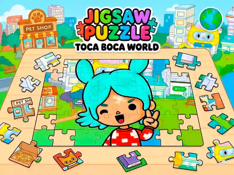 Spel Jigsaw Puzzle: Toca Boca World aanlyn