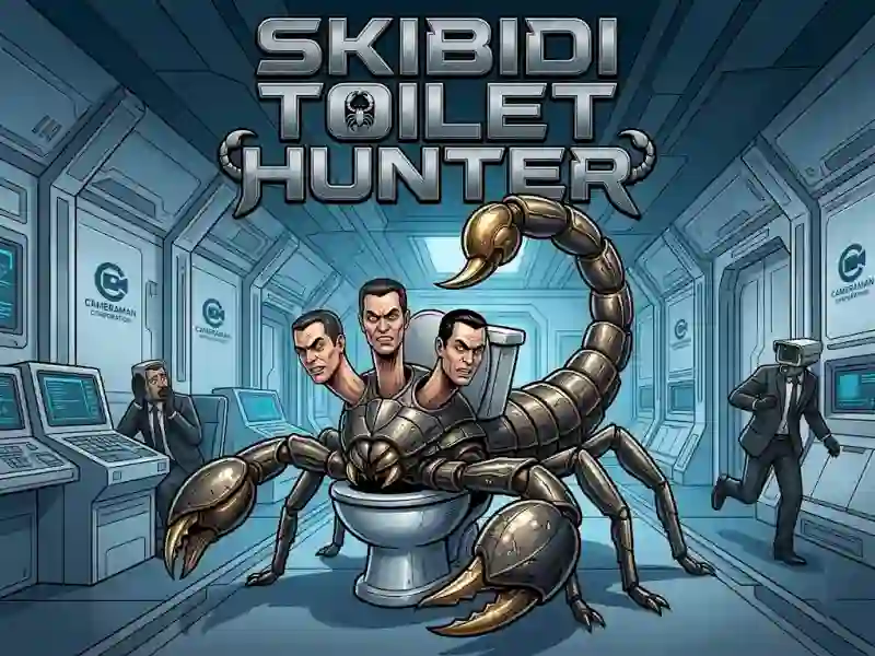 Spel Skibidi Toilet Hunter aanlyn