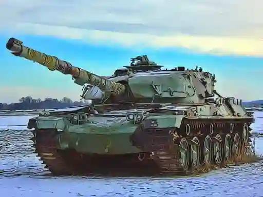 Spel Military Tanks Jigsaw aanlyn