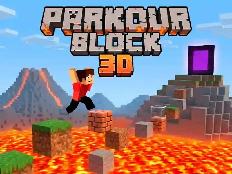 Spel Parkour Block 3d aanlyn