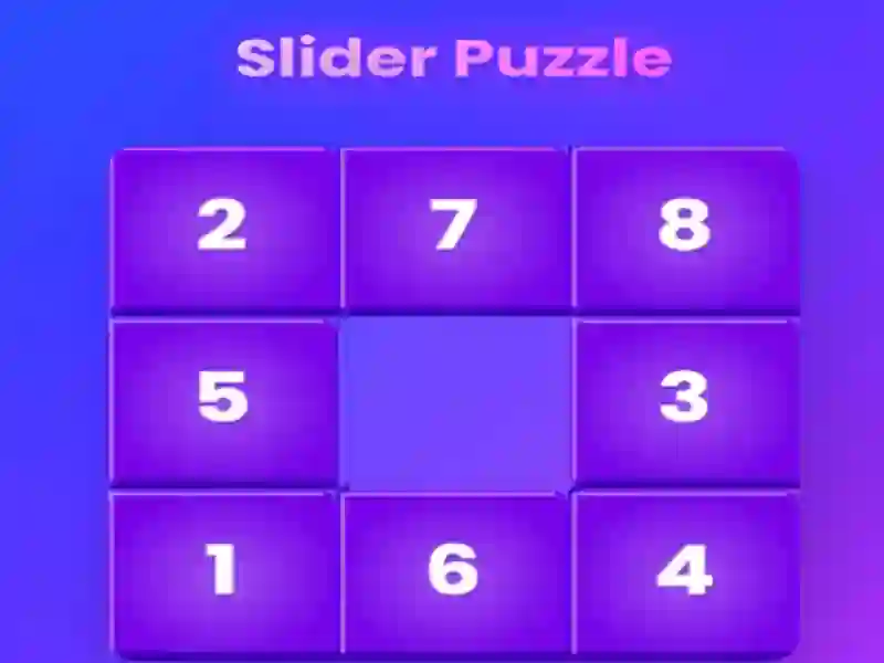 Spel Sliding Puzzle aanlyn