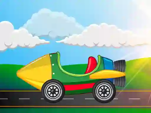 Spel Colorful Vehicles Memory aanlyn
