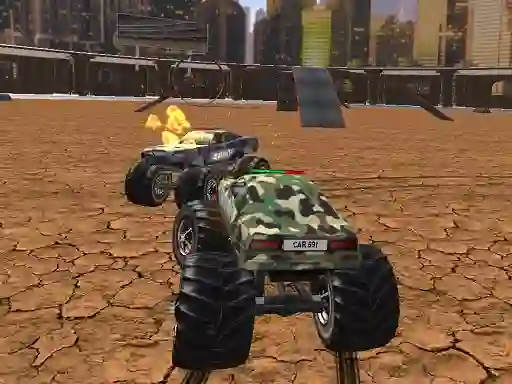 Spel Demolition Monster Truck Army aanlyn