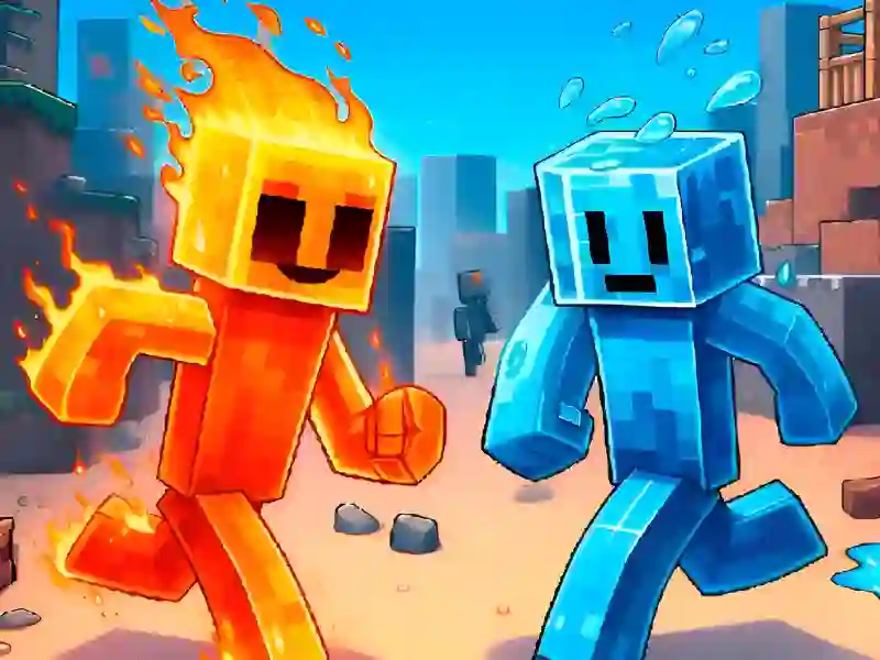 Spel Fire and Water Stickman aanlyn