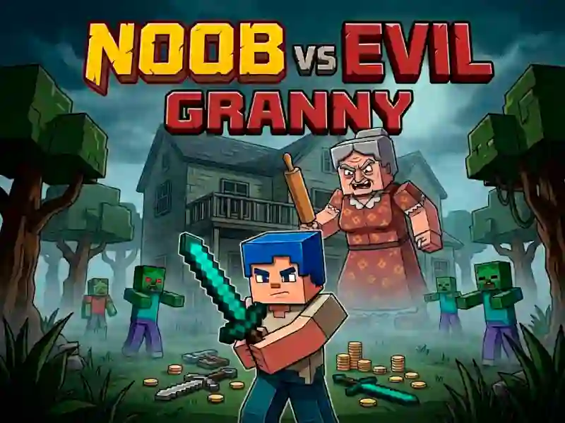 Spel Noob vs Evil Granny aanlyn