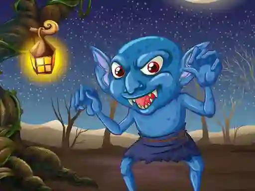 Spel Goblin Fight Match 3 aanlyn