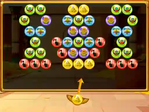 Spel Bubble Shooter Egypt aanlyn