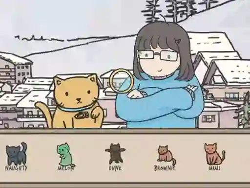 Spel Hidden Cats Detective Agency aanlyn