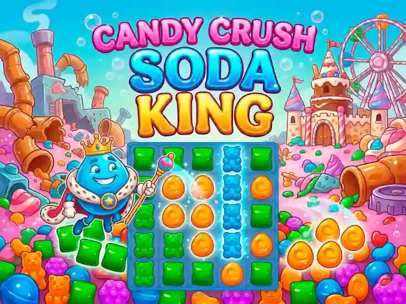 Spel Candy Crush Soda King aanlyn