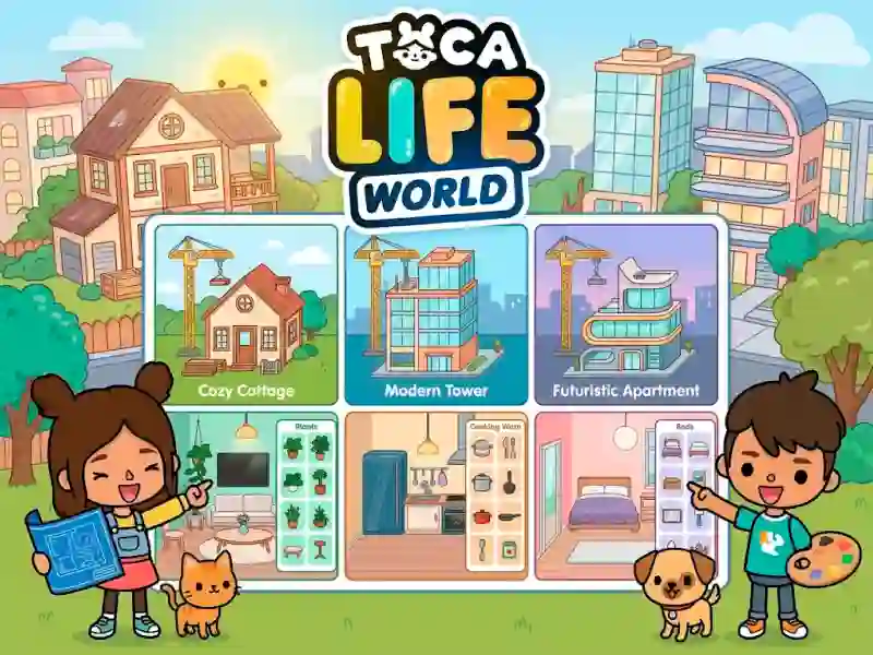 Spel Toca Life World aanlyn