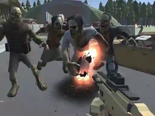 Spel Poligon War Zombie Apocalypse aanlyn