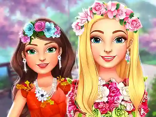 Spel My Dreamy Flora Fashion Look aanlyn