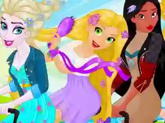 Spel Disney Princess Tandem aanlyn